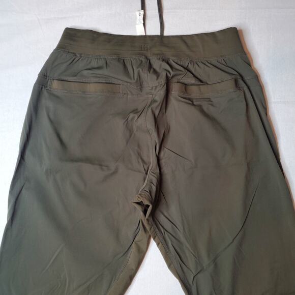 Lululemon Men's Size M Great Wall Pant 32" Dark Olive M5903S - Picture 6 of 8